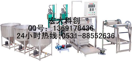 鄭州的全自動豆腐皮機(jī)多少錢一臺